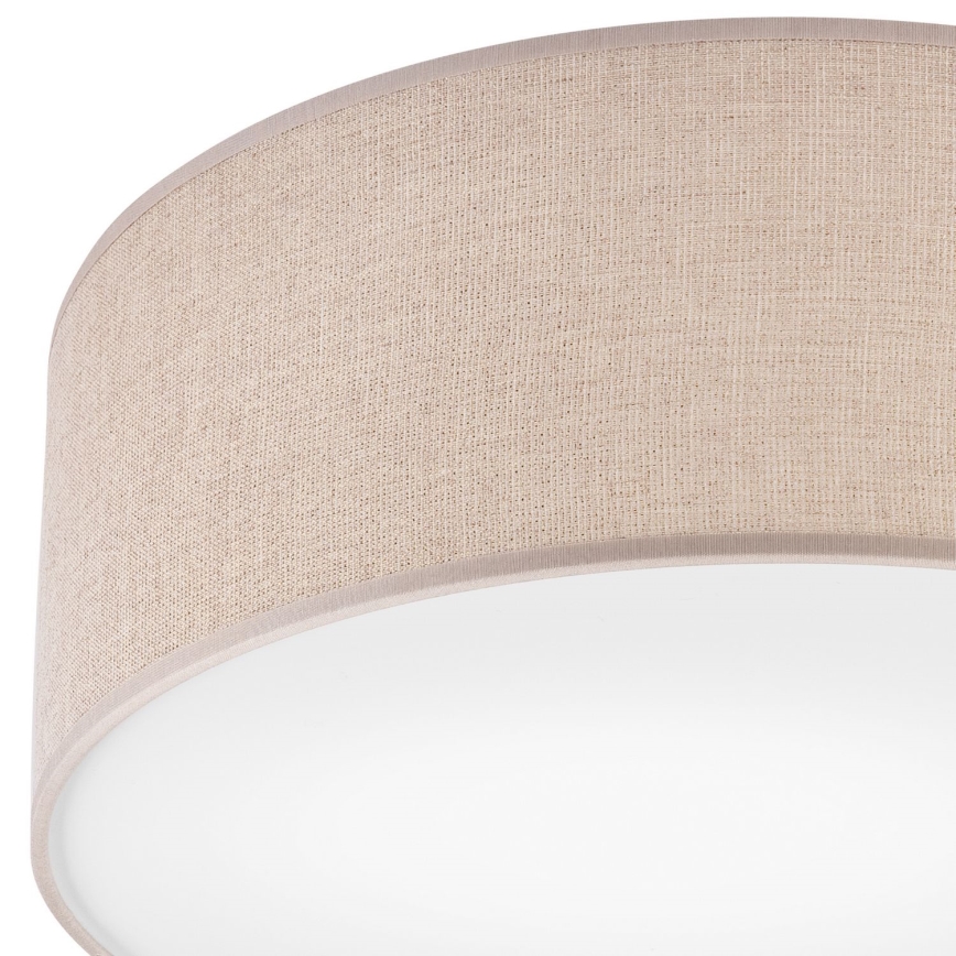 Mennyezeti lámpatest MONTE 1xE27/60W/230V, átmérő 35 cm, barna