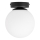 Mennyezeti lámpatest MOONLIGHT 1xE27/15W/230V, átmérő 16 cm, fekete
