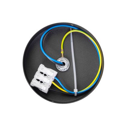 Mennyezeti lámpatest MOONLIGHT 1xE27/15W/230V, átmérő 16 cm, fekete