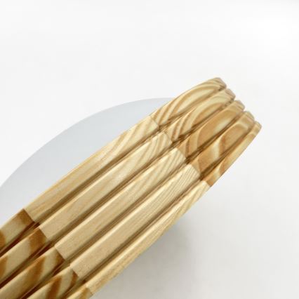 Mennyezeti lámpatest NATURAL MODERN SLIM 1xE27/15W/230V átm. 27,5 cm fenyő