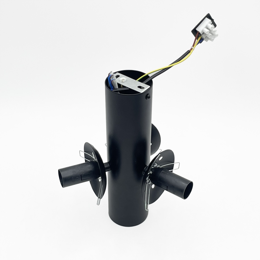 Mennyezeti lámpatest SFERIO 3xE14/5W/230V fekete/füstfekete