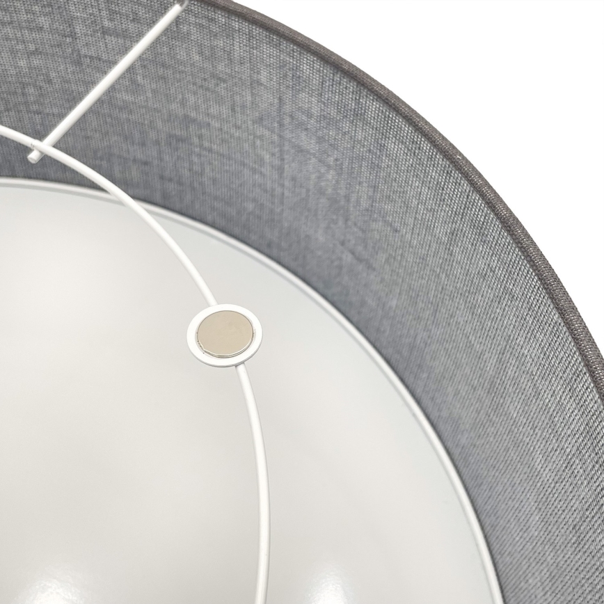 Mennyezeti lámpatest SIRJA 1xE27/15W/230V átm. 35 cm szürke