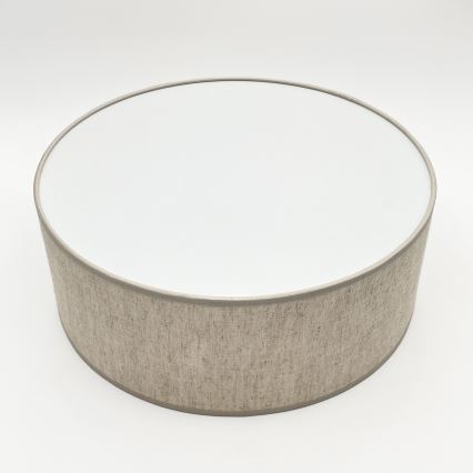 Mennyezeti lámpatest SIRJA 1xE27/15W/230V Ø 35 cm, bézs