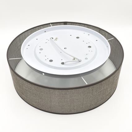 Mennyezeti lámpatest SIRJA 2xE27/15W/230V, átmérő 45 cm, barna