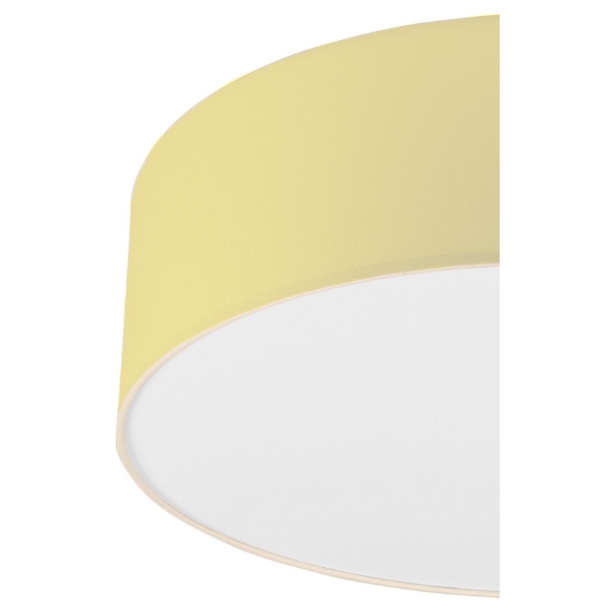 Mennyezeti lámpatest SIRJA PASTEL 2xE27/15W/230V átm. 45 cm sárga