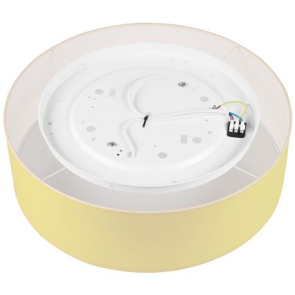 Mennyezeti lámpatest SIRJA PASTEL 2xE27/15W/230V átm. 45 cm sárga