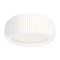Mennyezeti lámpatest STRIPES 2xE27/40W/230V átm. 55 cm fehér/krémszínű