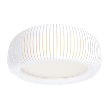 Mennyezeti lámpatest STRIPES 2xE27/40W/230V átm. 55 cm fehér/krémszínű
