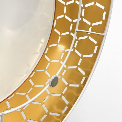 Mennyezeti lámpatest ULLE 1xE27/15W/230V átmérő 35 cm fehér