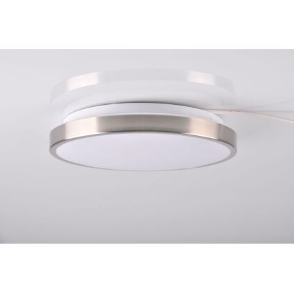 Mennyezeti LED lámpa KERN LED/15W/230V nikkel