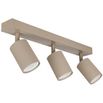 Mennyezeti spotlámpa 3xGU10/35W/230V bézs