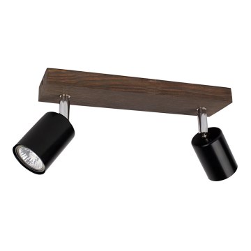 Mennyezeti spotlámpa MANARA 2xGU10/5W/230V fenyő