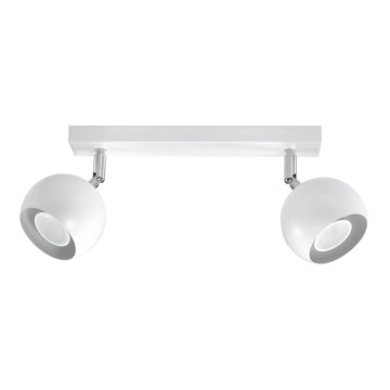 Mennyezeti spotlámpa OCULARE 2xGU10/10W/230V