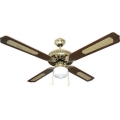 Mennyezeti ventilátor 1xE27/70W/230V átm. 132 cm barna/arany