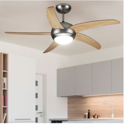 Mennyezeti ventilátor 2xE27/20W/230V átm. 132 cm + távirányítás