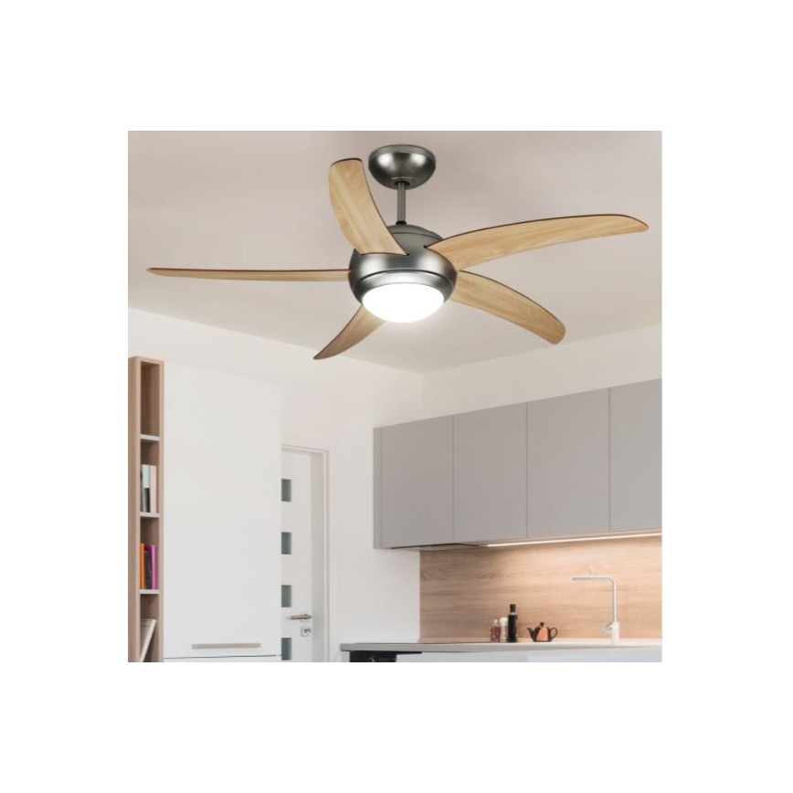 Mennyezeti ventilátor 2xE27/20W/230V átm. 132 cm + távirányítás