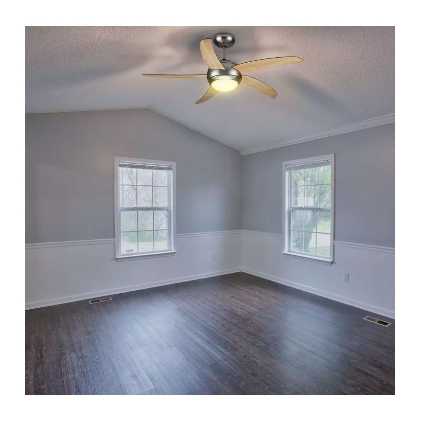 Mennyezeti ventilátor 2xE27/20W/230V átm. 132 cm + távirányítás