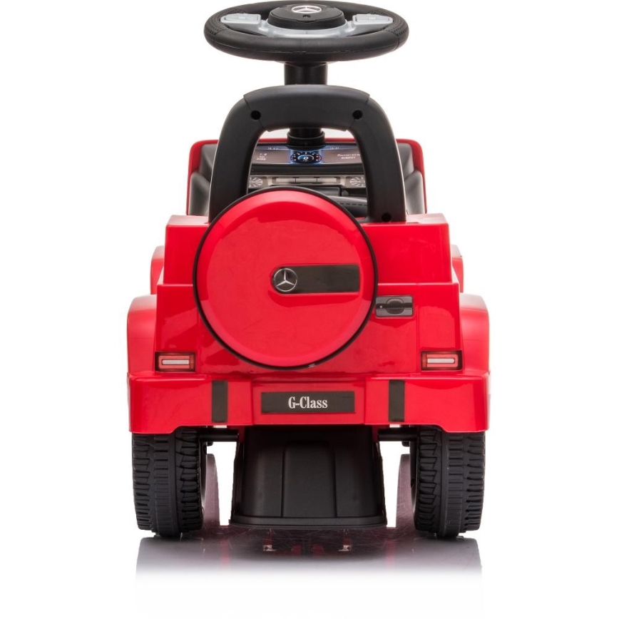 Mercedes G350d futóbicikli 2xAA piros/fekete