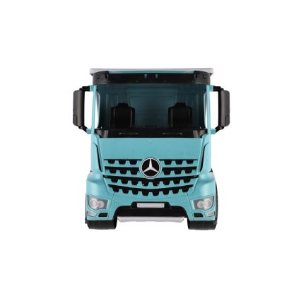 Mercedes GIGA TRUCKS billenős teherautó, 65 cm, kék/szürke