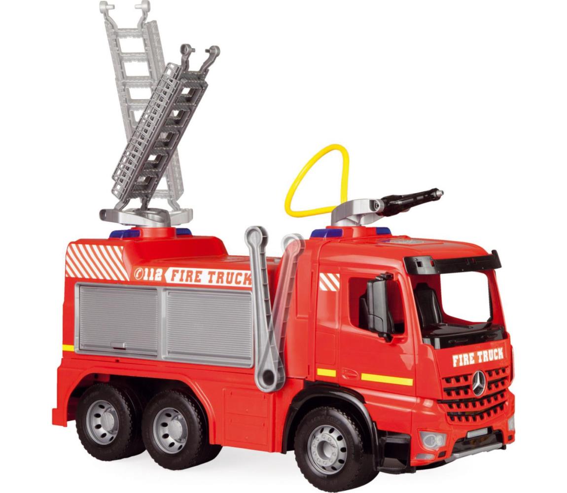 Lena Mercedes tűzoltóautó, 65 cm, piros 43002158