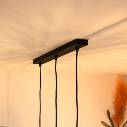 LED csillár huzalon MERCURE 3xE27/15W/230V