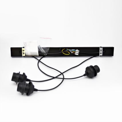 LED csillár huzalon MERCURE 3xE27/15W/230V