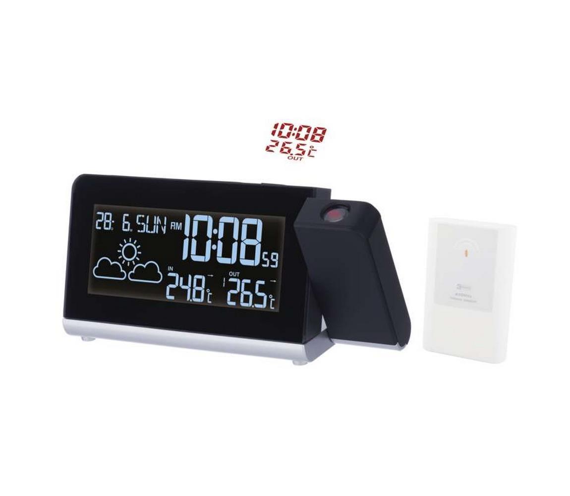 Meteorológiai állomás LCD kijelzővel 1x CR2032 + 2×AA