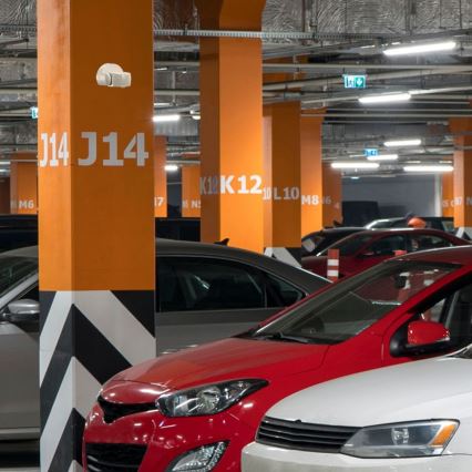 Mikrohullámú kültéri mozgásérzékelő 180° 230V IP65 fehér