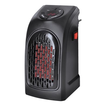 Mini aljzat ventilátor kerámia fűtőelemmel 350W/230V