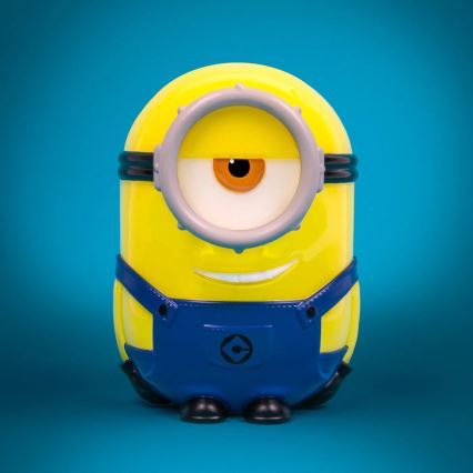 LED Gyermek éjjeli lámpa MINIONS LED/2xAAA