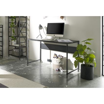 MIRANE fekete íróasztal