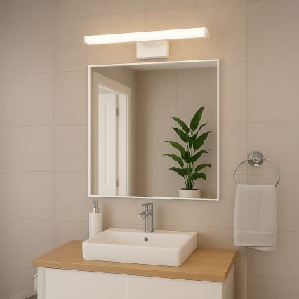 MIRORE LED fürdőszobai tükörvilágítás, 10W/230V, 60 cm, IP44, fehér