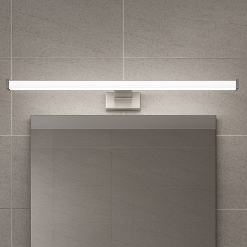 MIRORE LED fürdőszobai tükörvilágítás, 10W/230V, 60 cm, IP44, fényes króm