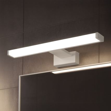 MIRORE LED fürdőszobai tükörvilágítás, 8 W, 230 V, 40 cm, IP44, fehér