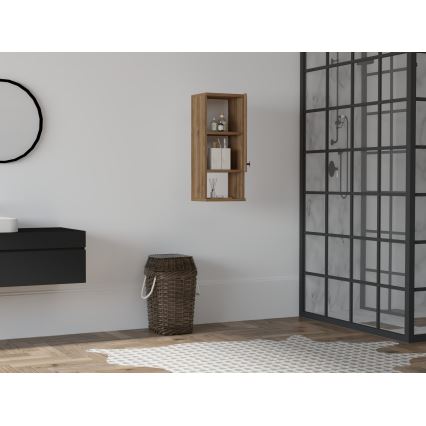 Fali szekrény MIS 71x30 cm barna