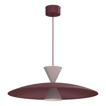MISTIC kábeles függőlámpa, 1xGX53/15W/230V, bordó