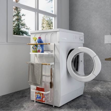 MK FLORIA MKF-21MG02W - Mágneses rendszerező 67,5x31 cm fehér