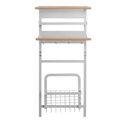 MK FLORIA MKF-21MG02W - Mágneses rendszerező 67,5x31 cm fehér