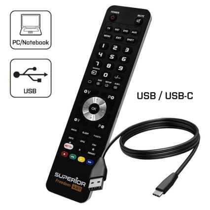 MK FLORIA Superior FREEDOM 4in1 USB - Távirányítás 4in1 USB 2xAAA