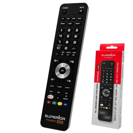 MK FLORIA Superior FREEDOM 4in1 USB - Távirányítás 4in1 USB 2xAAA