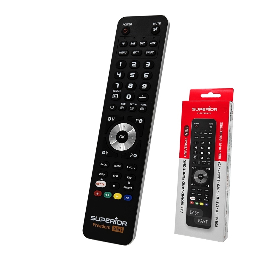 MK FLORIA Superior FREEDOM 4in1 USB - Távirányítás 4in1 USB 2xAAA