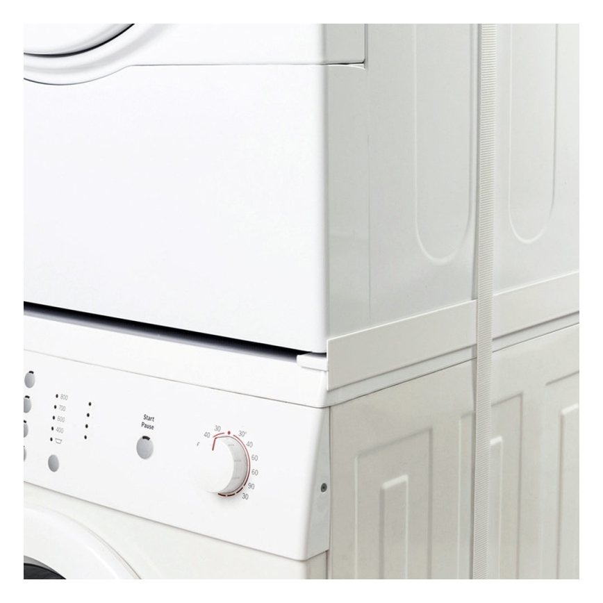 MK FLORIA Superior Tower Slim - toldóelem mosógéphez és szárítógéphez, 66 cm magas, fehér