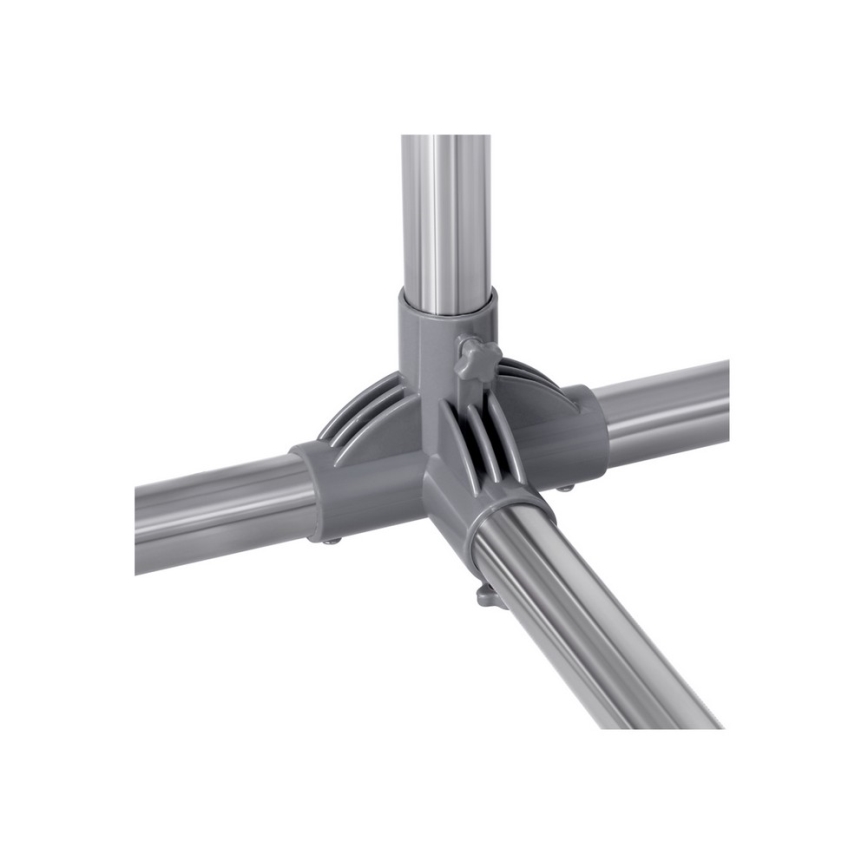 Mobil álló fogas LINEA, ezüstszínű