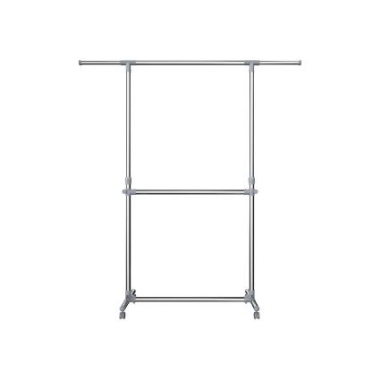 Mobil álló fogas LINEA, ezüstszínű