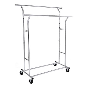 Mobil álló kabátfogas LINEA, ezüstszínű