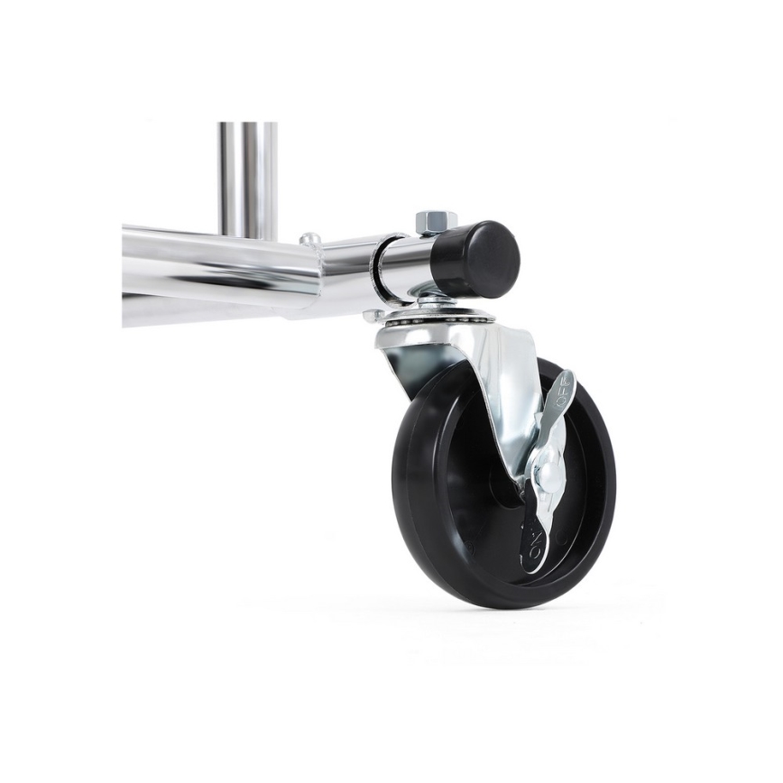 Mobil álló kabátfogas LINEA, ezüstszínű