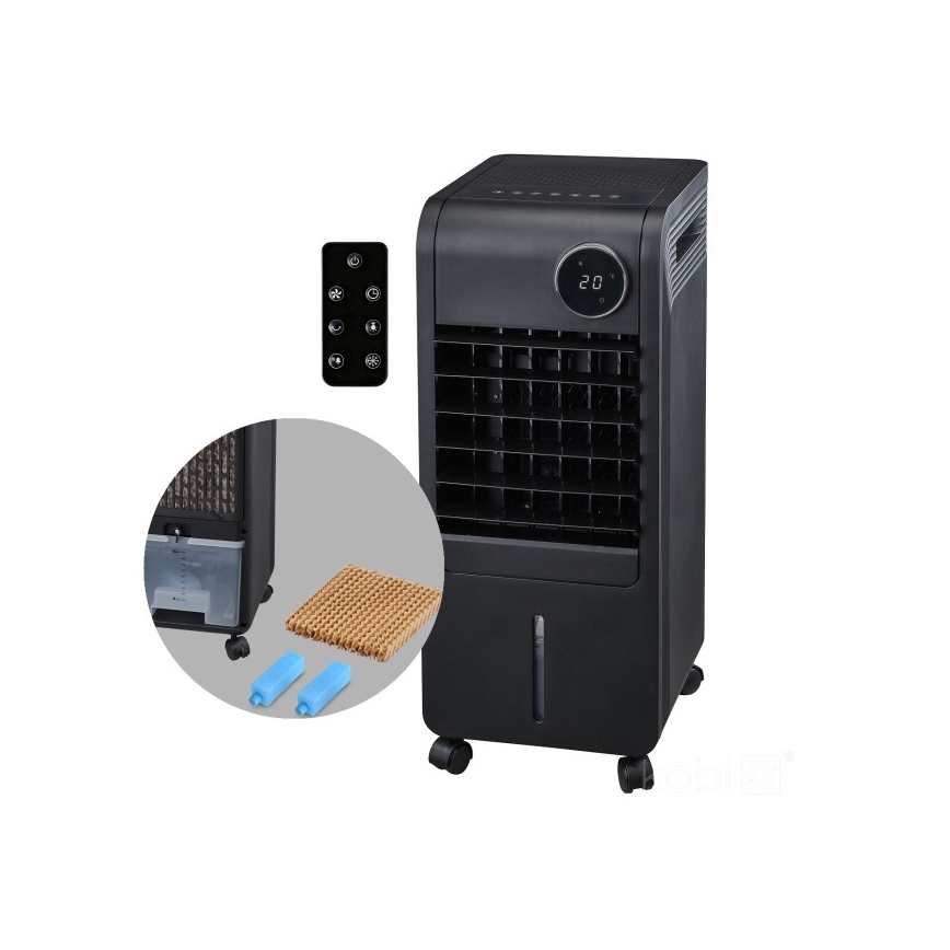 Mobil léghűtő VIENTO COOL-R 65W/230V, fekete, távirányítóval