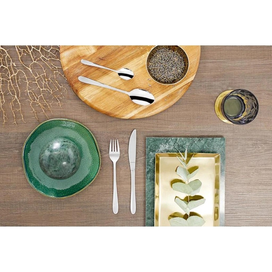 MONACO 24 darabos rozsdamentes acél evőeszközkészlet