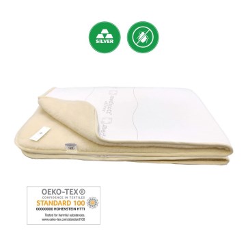 Monarch - Takaró GYAPJÚ 140x200 cm Ezüst Medicott