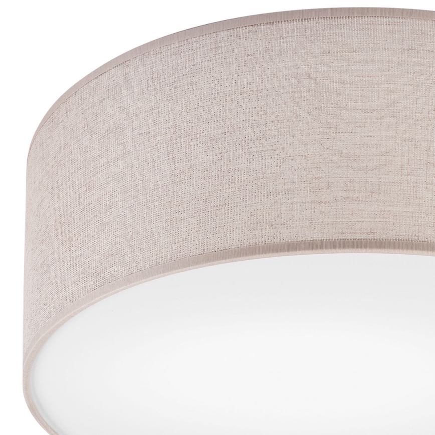 MONTE mennyezeti lámpa 1xE27/60W/230V, átmérő 35 cm, bézs